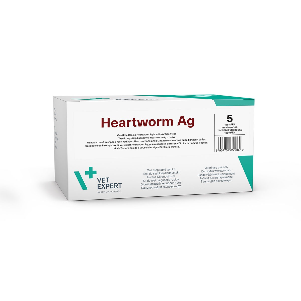 VetExpert Heartworm Ag Schnelltest Diagnostik Schnelle diagnostische Tests für Diagnose einer Infektionskrankheit Infektionen Tierarztbedarf, Veterinärbedarf, Veterinärmedizin, Praxisbedarf, Ergänzungsfuttermittel, Tierarztprodukten, Tierapotheke, Tierpflegeprodukte